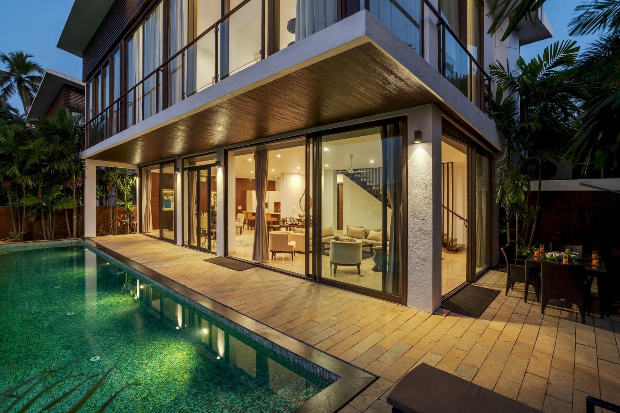 Sohonos 2 - Luxurious 3Bhk With Private Pool Villa Nerul  Eksteriør bilde